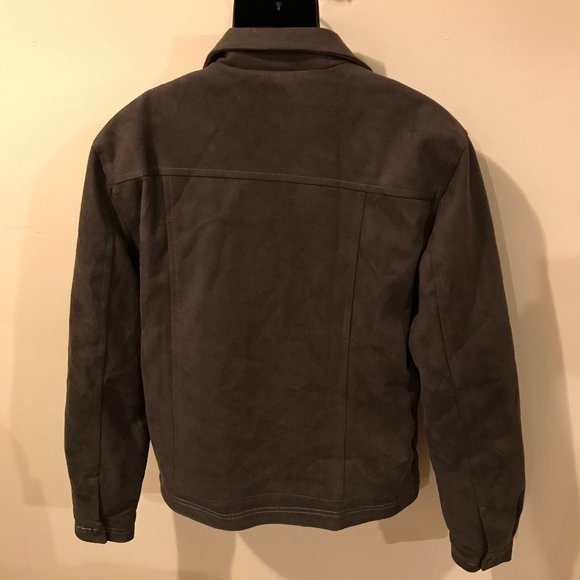 Men's Emporio & Co. Suede Jacket - Picture 5 of 14